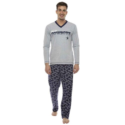 Pijama Nfl Manga Larga Pantalón Cowboys para Hombre