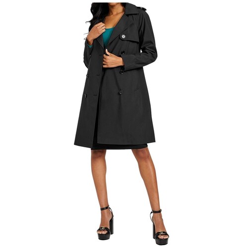 Abrigo Liso, Botonado Guess para Mujer