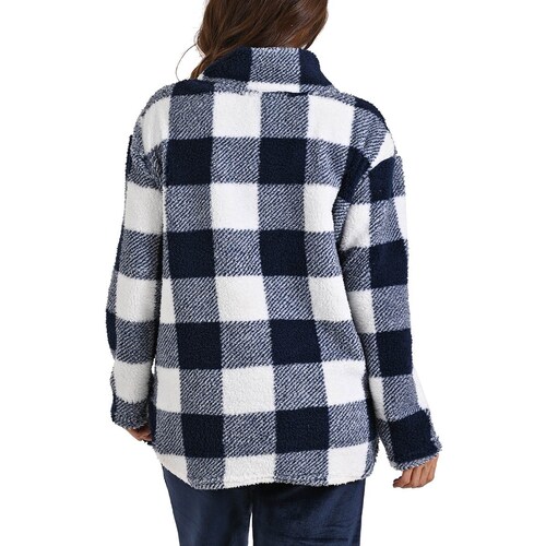 Sudadera Sherpa Cuello Mia Intima para Mujer