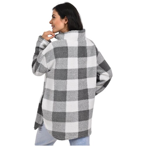 Sudadera Sherpa Cuello Mia Intima para Mujer