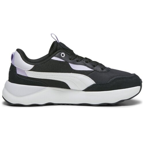 Tenis Estilo Deportivo C Plataforma Negro Puma