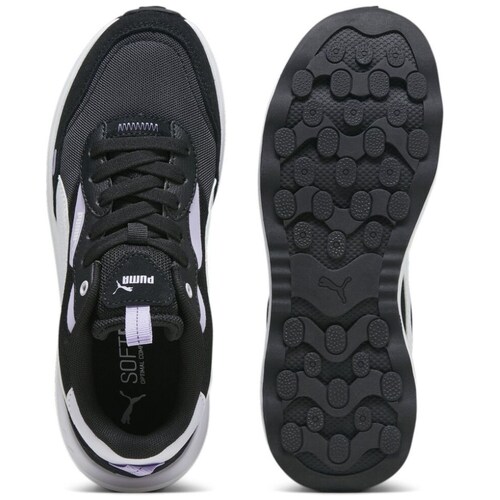 Tenis Estilo Deportivo C Plataforma Negro Puma