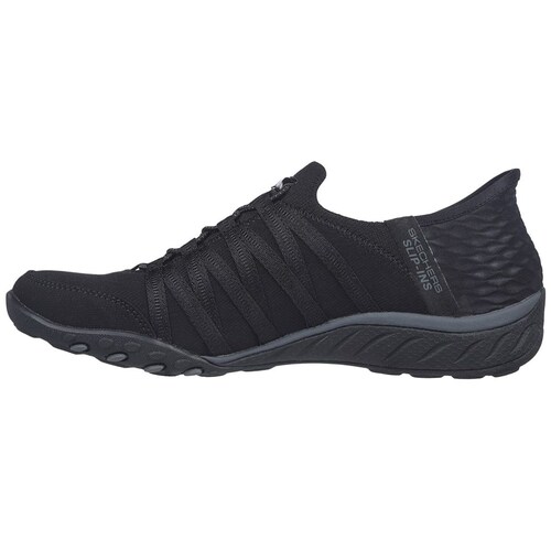 Tenis Slip On Negro Skechers para Mujer
