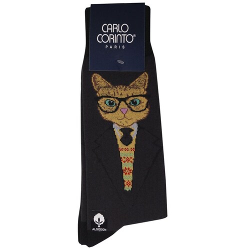 Calcetín Gato para Hombre Carlo Corinto