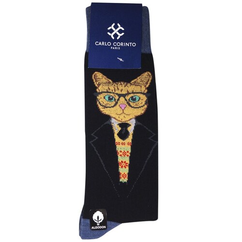 Calcetín Gato para Hombre Carlo Corinto