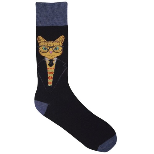 Calcetín Gato para Hombre Carlo Corinto