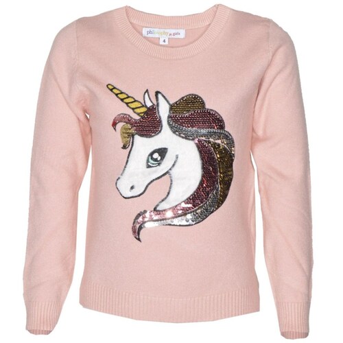 Suéter para Niña Estampado Aplicación Unicornio Philosophy Jr Girls