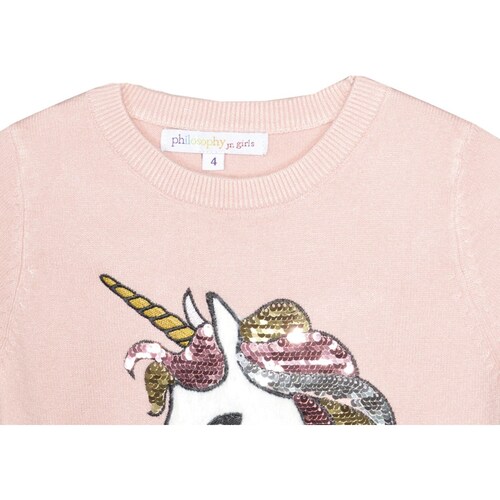 Suéter para Niña Estampado Aplicación Unicornio Philosophy Jr Girls