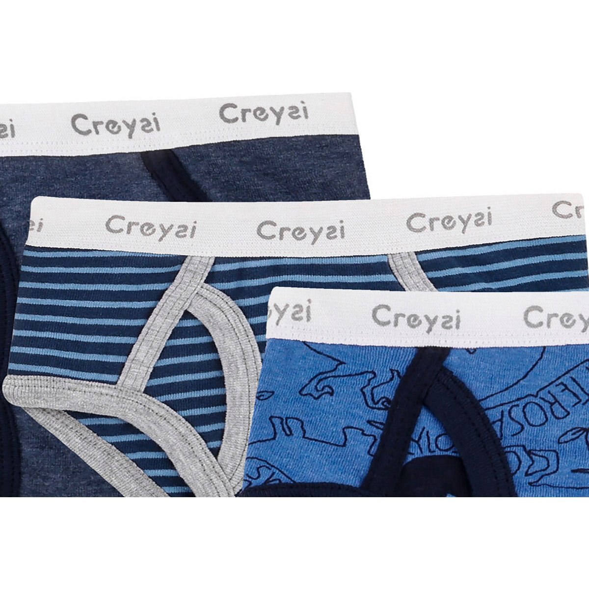 Pack para Ni o 3 Piezas Trusas Cardigan Azules Baby Creysi