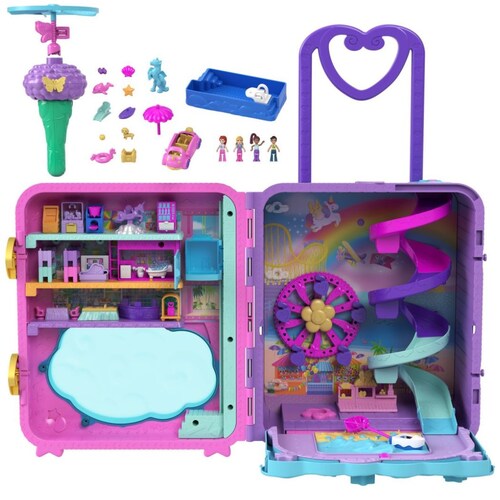 Set de Juego Pollyville Resort Roll Away Polly Pocket