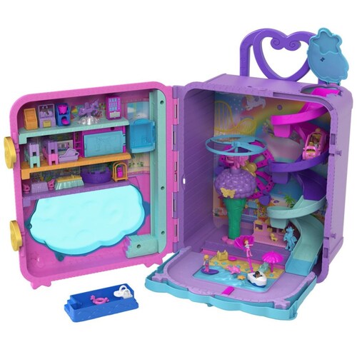 Set de Juego Pollyville Resort Roll Away Polly Pocket