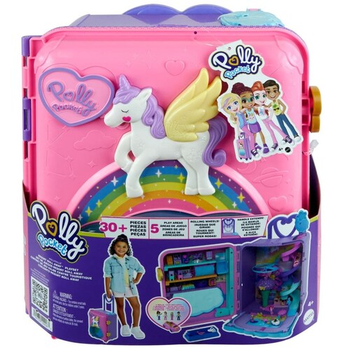 Set de Juego Pollyville Resort Roll Away Polly Pocket
