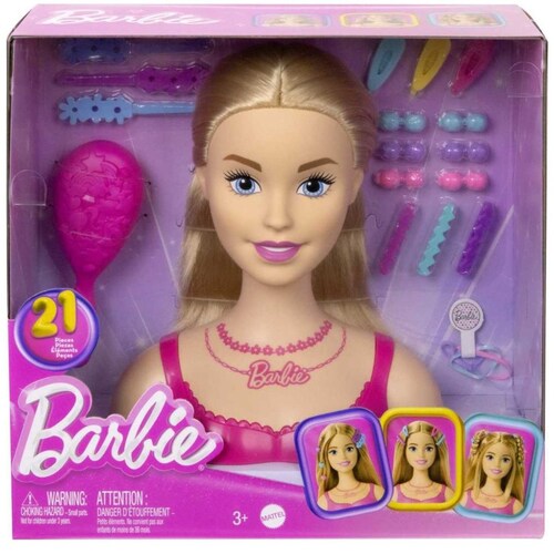 Barbie Styling Head Muñeca Cabello Rubio