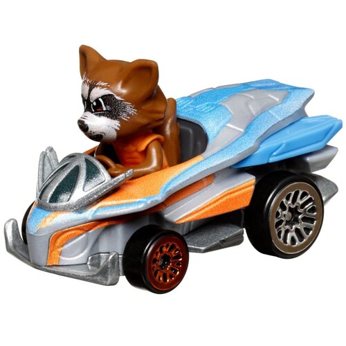Racerverse Paquete de 5 Superhéroes de Marvel Hot Wheels