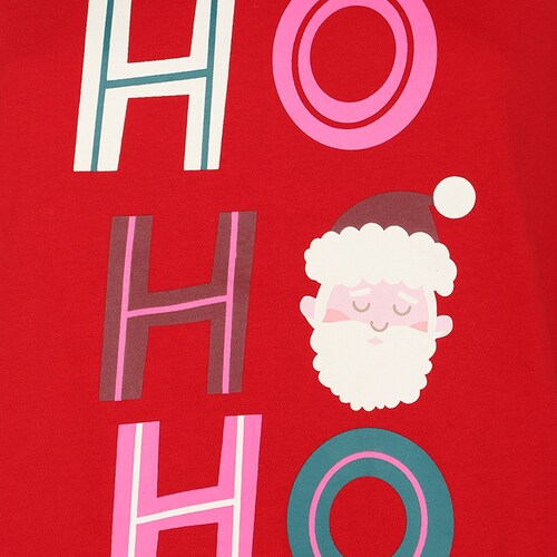 Playera Navidad Santa Ho Jeanious