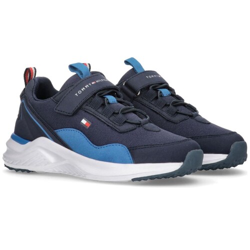 Tenis Tommy Hilfiger con Elástico 22.5-26 Azul