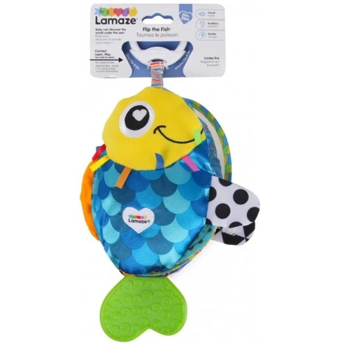 Juguete Texturizado Flip el Pescado Lamaze