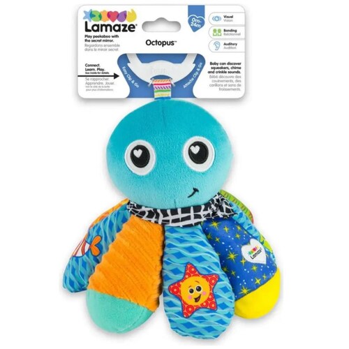Juguete Cogante Saltysam el Pulpo Lamaze