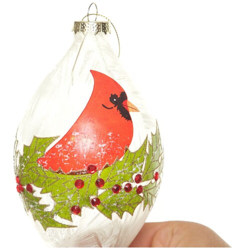 Colgante Esfera Cono Cardenal 8Cm