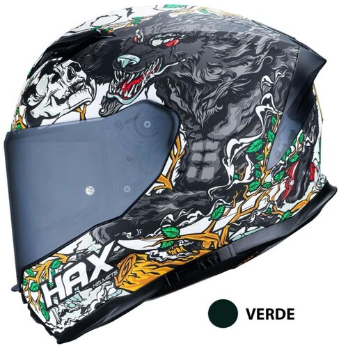 Casco para Moto Hax Force Legend Mate