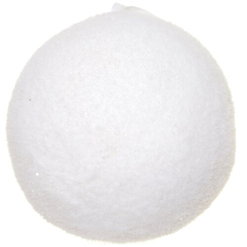 Esfera Bola de Nieve Blanca 20Cm