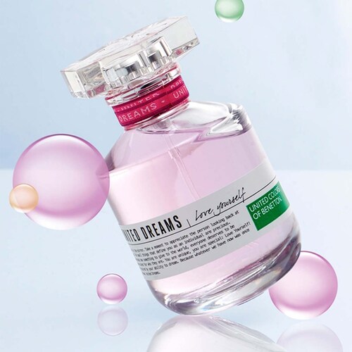 Eau de Toilette Benetton United Dreams Love Yourself 80 Ml para Mujer