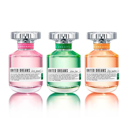 Eau de Toilette Benetton United Dreams Love Yourself 80 Ml para Mujer