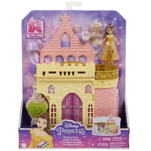 Set de Juego Castillo de Bella Apilable Disney Princesas