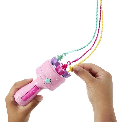Barbie Fantasía Muñeca Princesa Trenzas Mágicas Nubes
