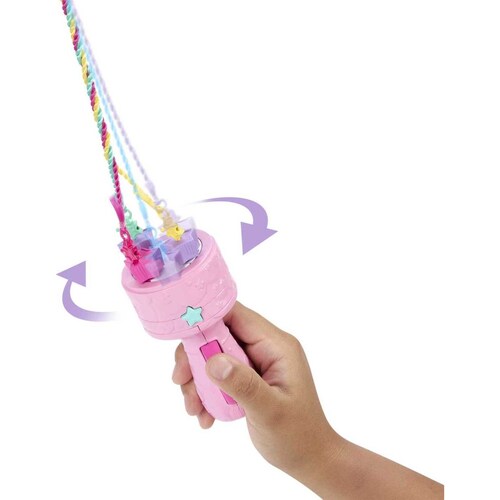 Barbie Fantasía Muñeca Princesa Trenzas Mágicas Nubes