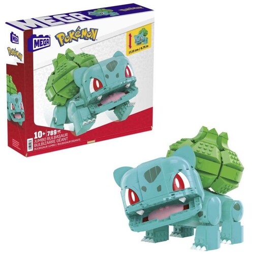 Mega Pokémon Juguete de Construcción Bulbasaur Jumbo