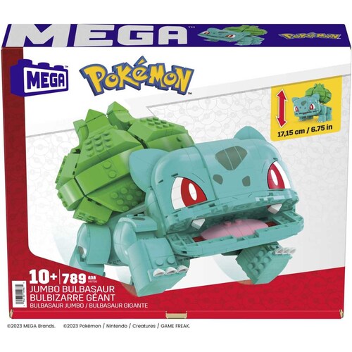 Mega Pokémon Juguete de Construcción Bulbasaur Jumbo