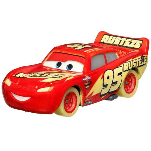 Vehículo de Juguete Glow Racers Cars de Disney Pixar