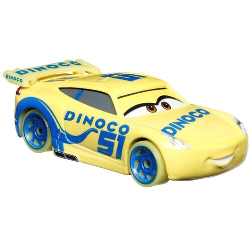 Vehículo de Juguete Glow Racers Cars de Disney Pixar