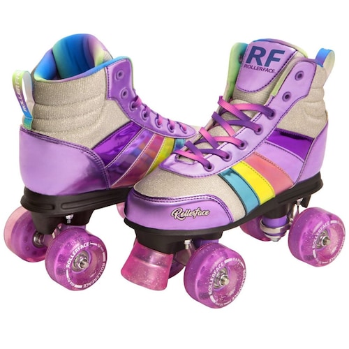 Patines de 4 Ruedas Rollerface Hipskates Glitter
