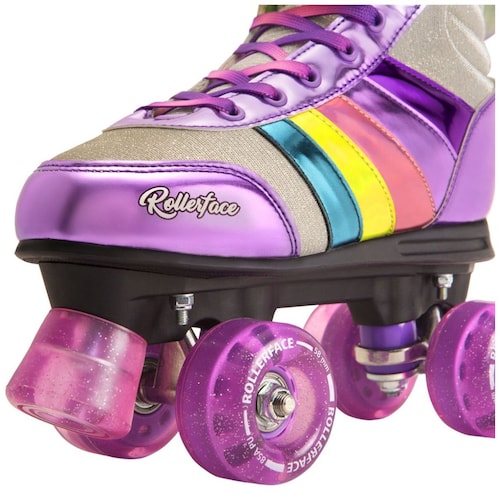 Patines de 4 Ruedas Rollerface Hipskates Glitter