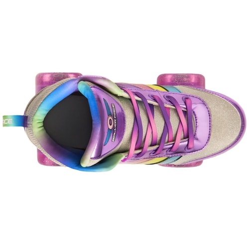 Patines de 4 Ruedas Rollerface Hipskates Glitter