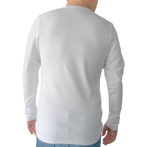 Camiseta térmica Oscar Hackman blanca para hombre G