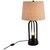 Lámpara de Escritorio Decorativa con Base Negra de Hierro Home & Details Hnwyt042