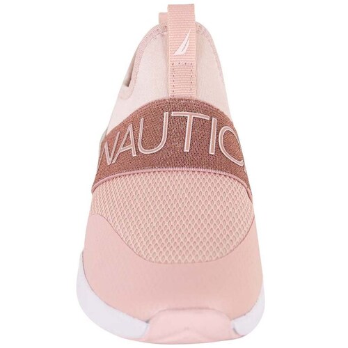 Tenis Nautica con Elástico 18-21 Rosa