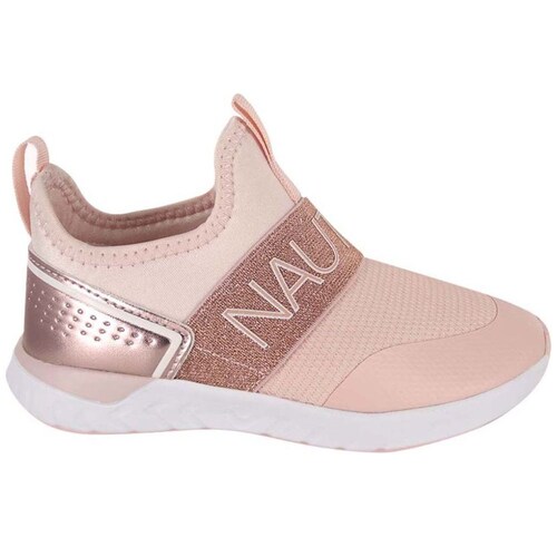 Tenis Nautica con Elástico 18-21 Rosa
