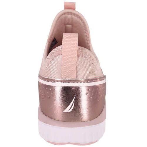Tenis Nautica con Elástico 18-21 Rosa