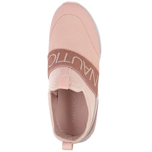Tenis Nautica con Elástico 18-21 Rosa