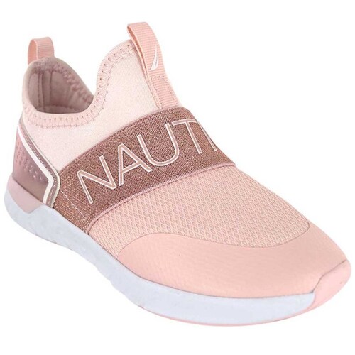 Tenis Nautica con Elástico 22-25 Rosa