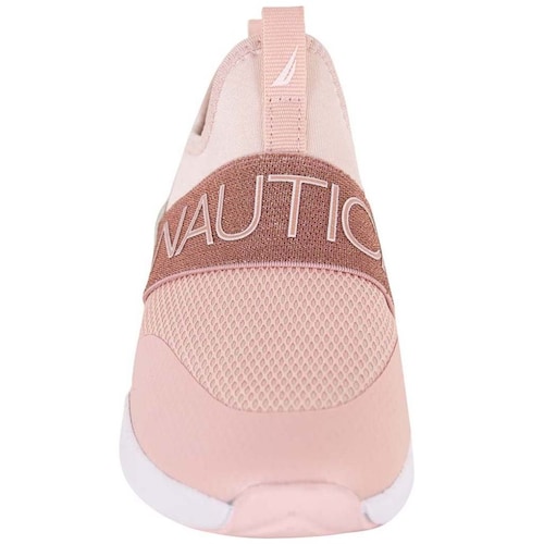 Tenis Nautica con Elástico 22-25 Rosa