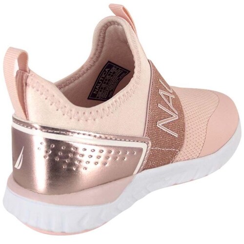 Tenis Nautica con Elástico 22-25 Rosa
