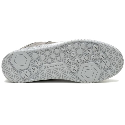 Tenis Caterpillar en Piel Nubuck Gris