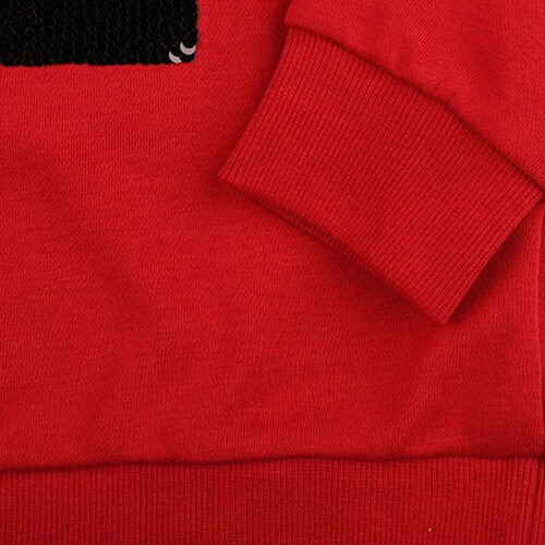 Sudadera Jeanious Navidad Santa Claus Lentejuela para Niño
