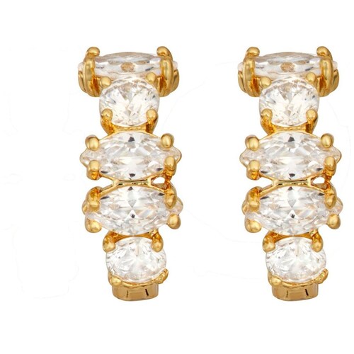 Aretes  Napier Color Oro Acabado Brillante