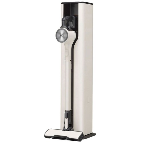 Aspiradora Inalámbrica LG Cordzero "todo en Uno" con Estación Limpieza Automática y Thinq Conexión Wi-Fi Beige A9-Ultra